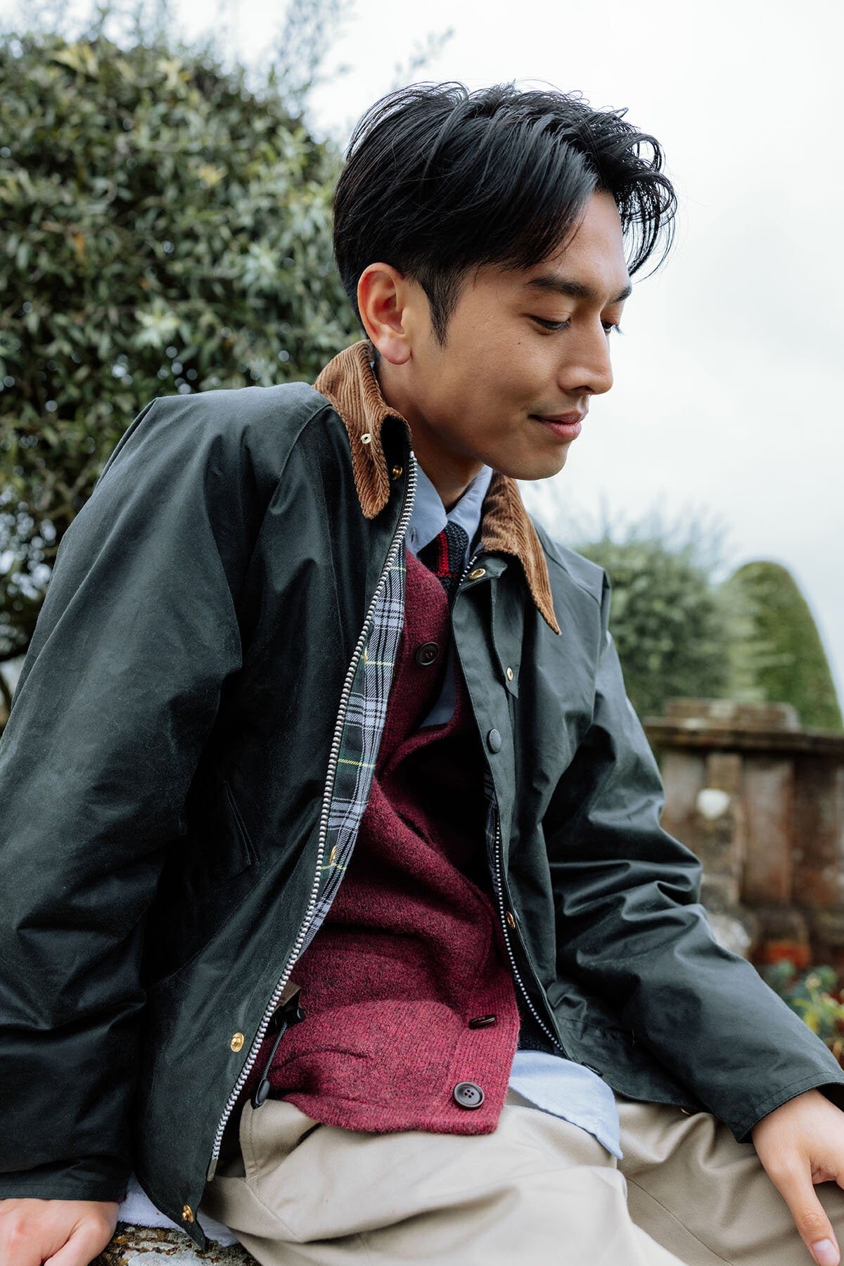 Barbour 130th Anniversary Transport Waxed Jacket Sage by Barbour Barbour 130th Anniversary Transport Waxed Jacket Sage by Barbour