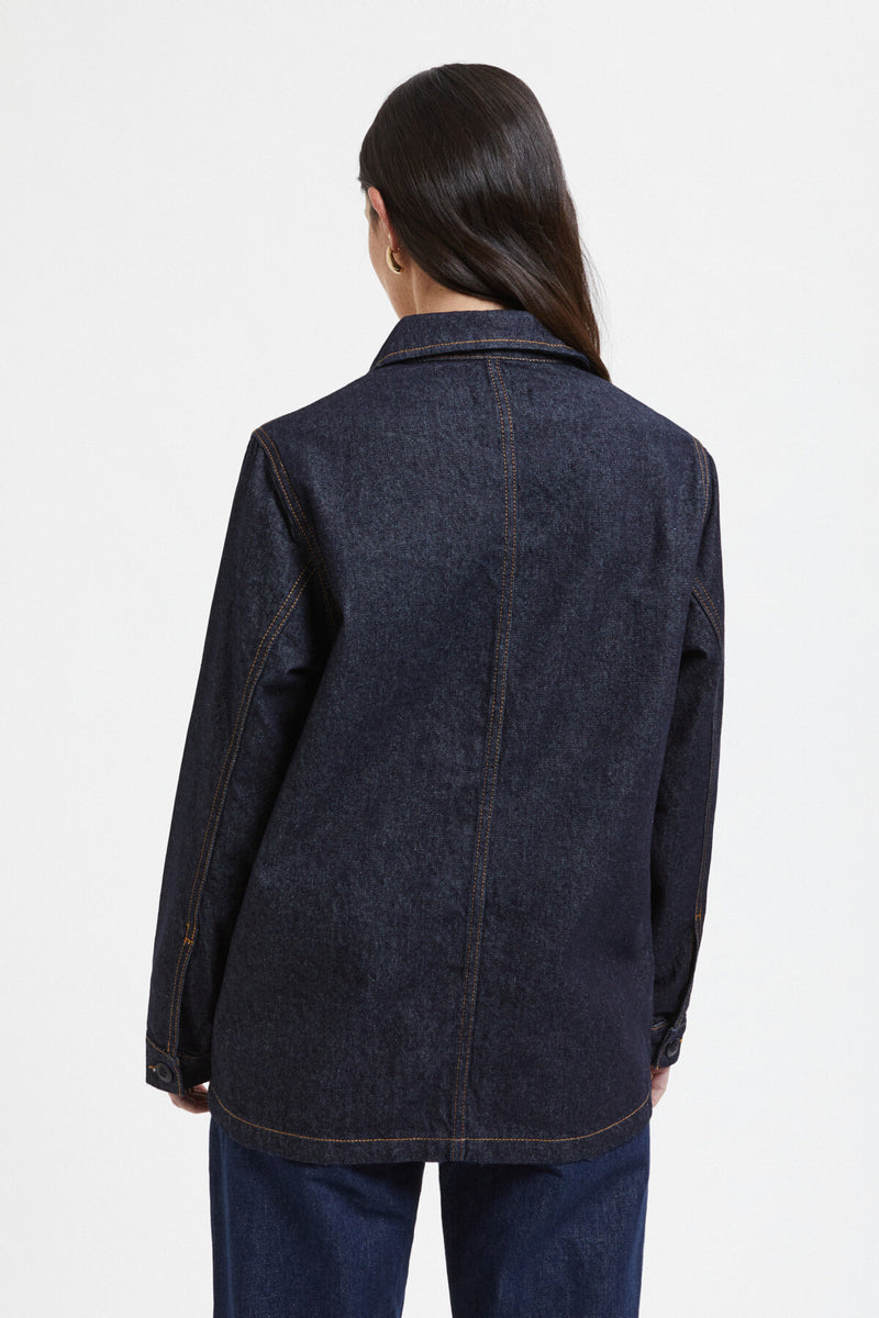 Victorine Denim Work Jacket