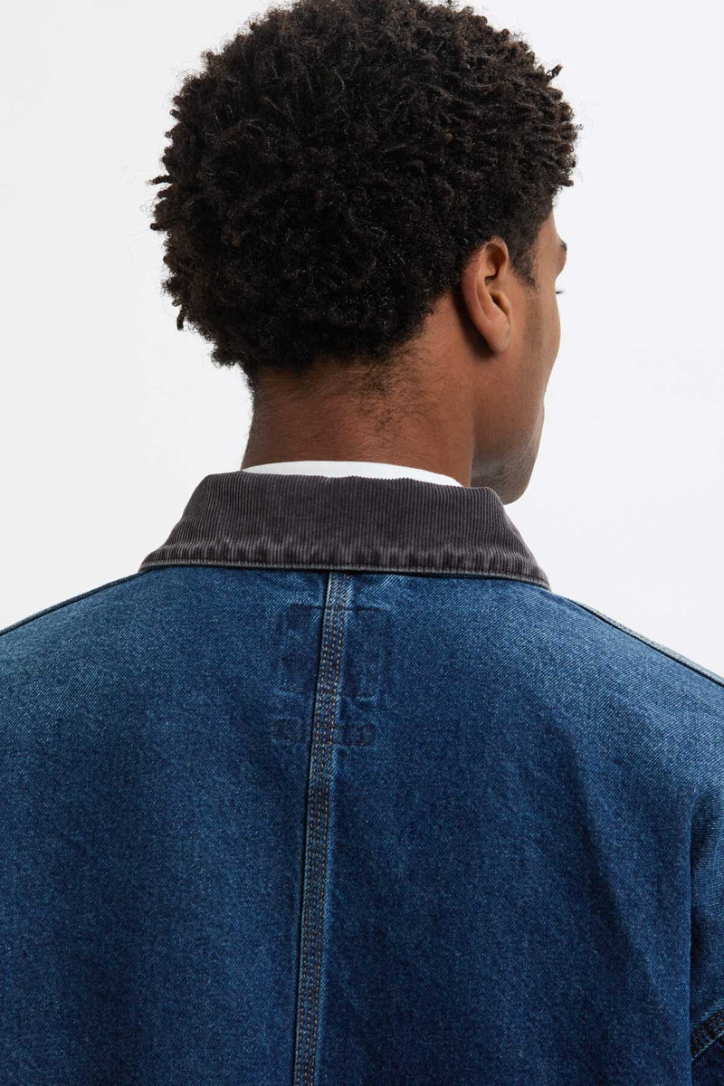 Denim Loose Coverall