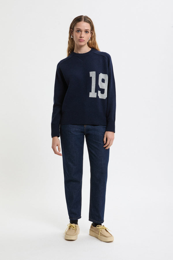 Big Logo Crewneck Sweater