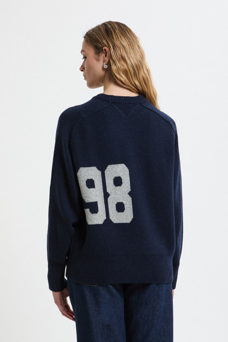 Big Logo Crewneck Sweater