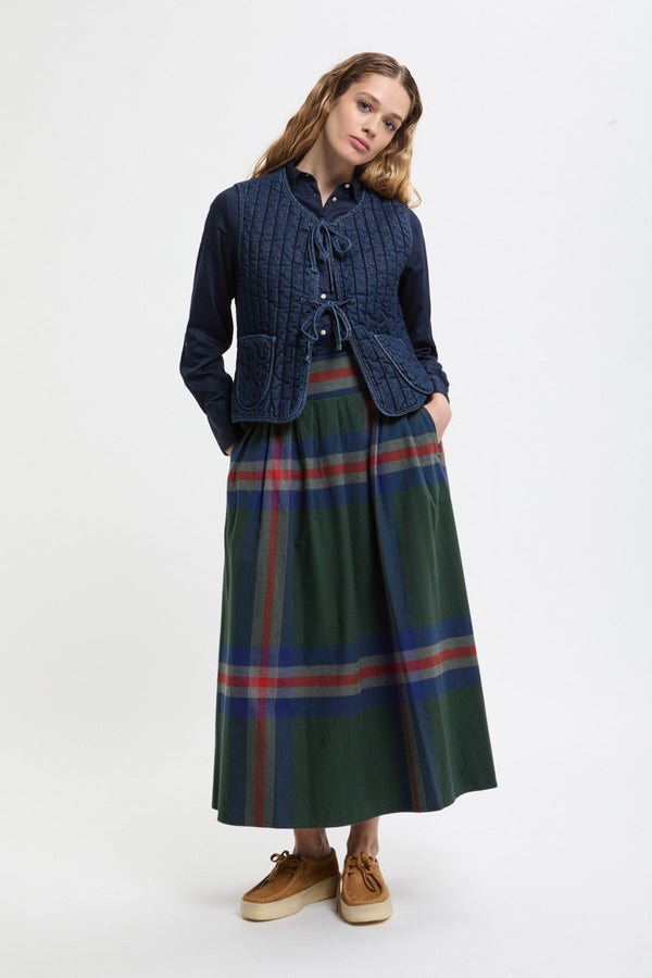 Big Tartan Skirt