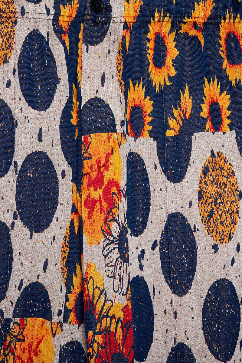 Printed trousers