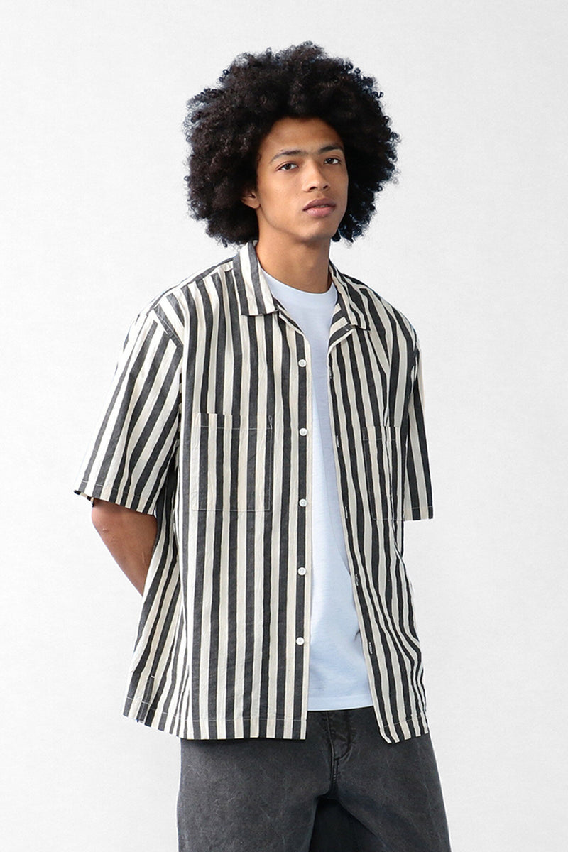 Johnny Stripe Shortsleeve Shirt