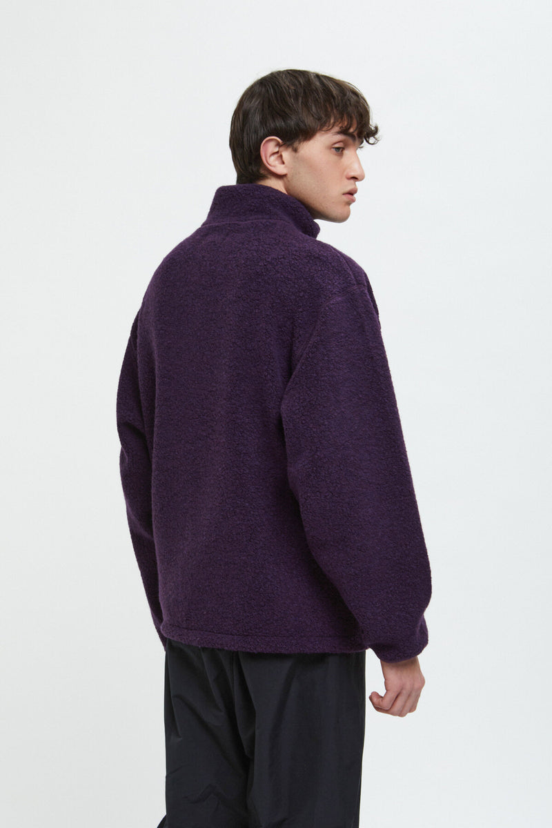 Antonio Wool Zip Up Cardigan