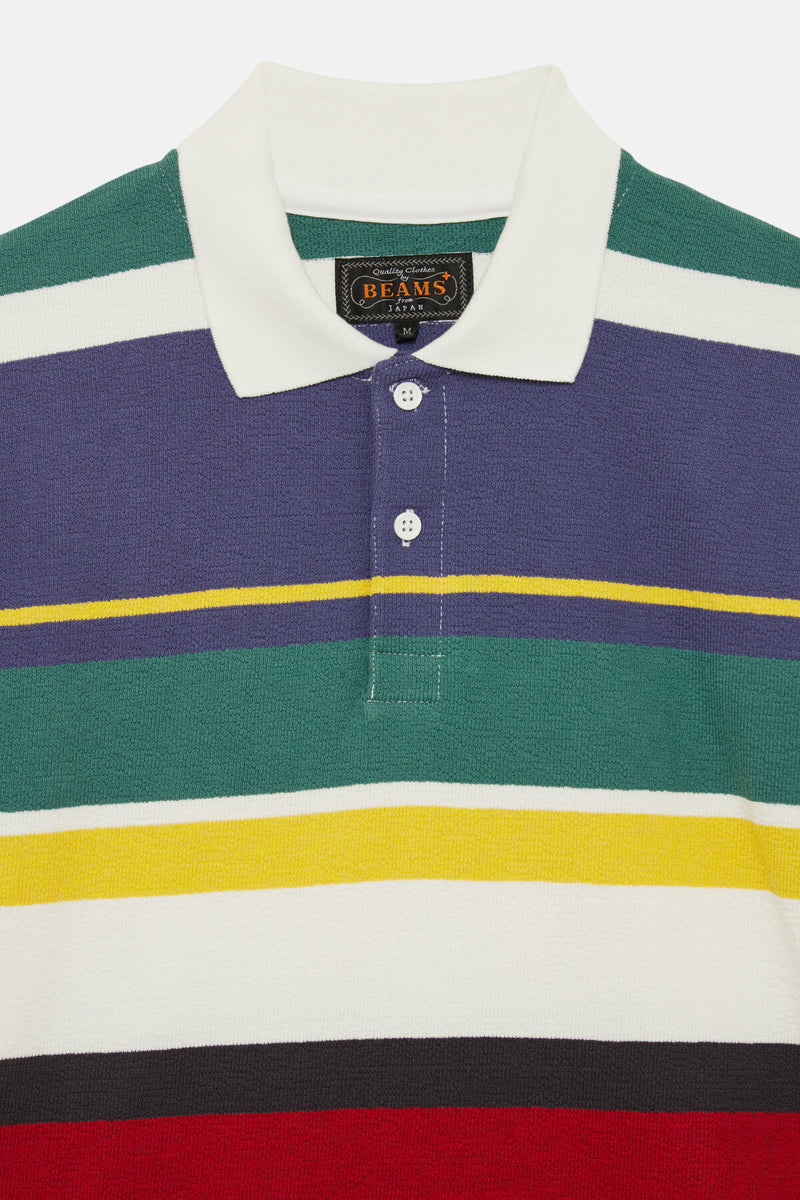 Inlay Stripe Polo