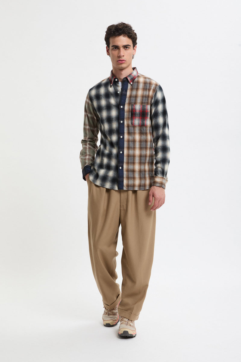Flannel Plaid Panel