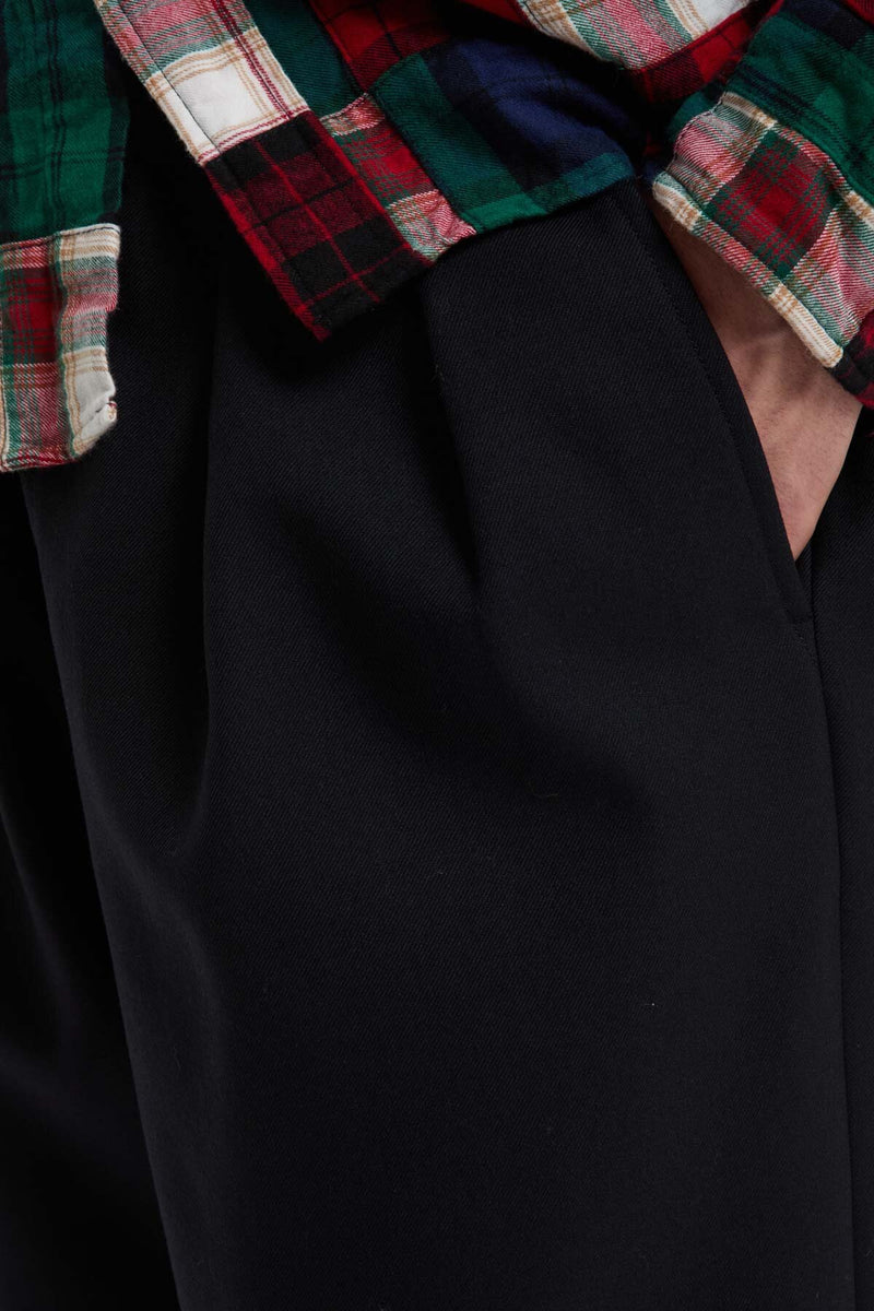 Pleats Relax Trousers Laundry