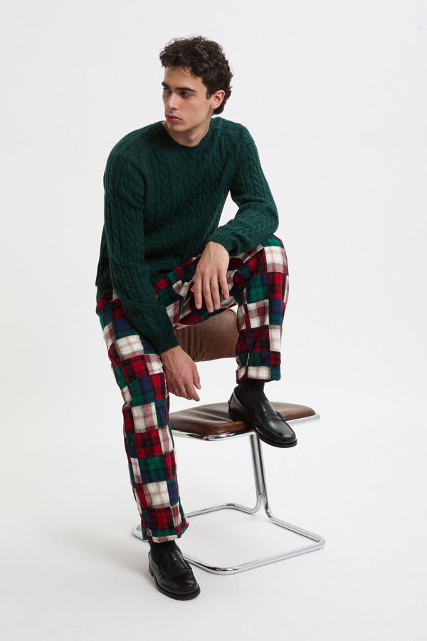 Pleats Relax Indian Flannel