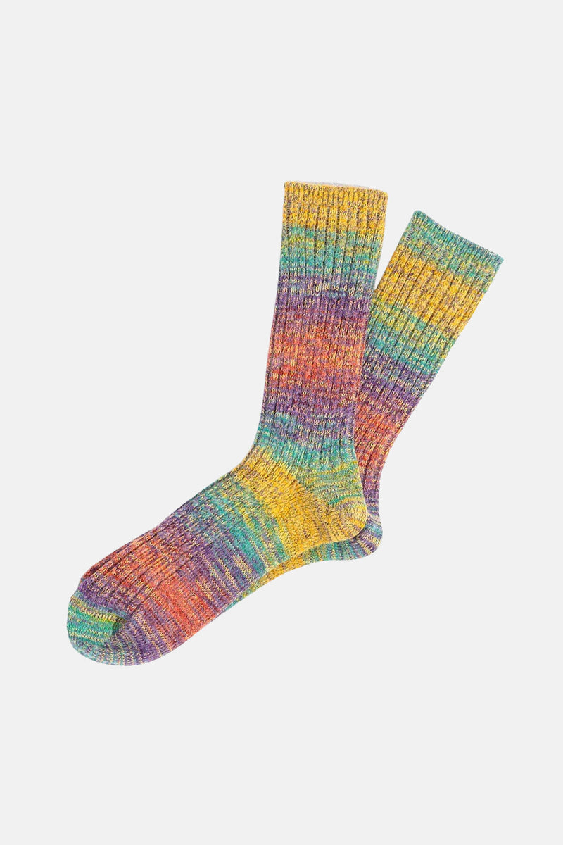 Splash Pattern Crew Socks