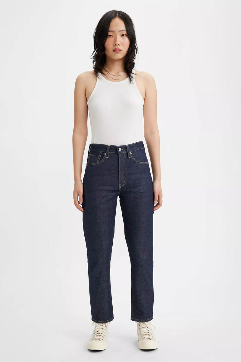 Japanese Selvedge High Rise Boyfriend Women's Jeans