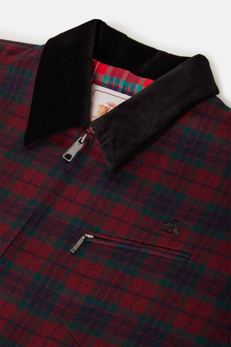 CHECK WORK JACKET WOMAN