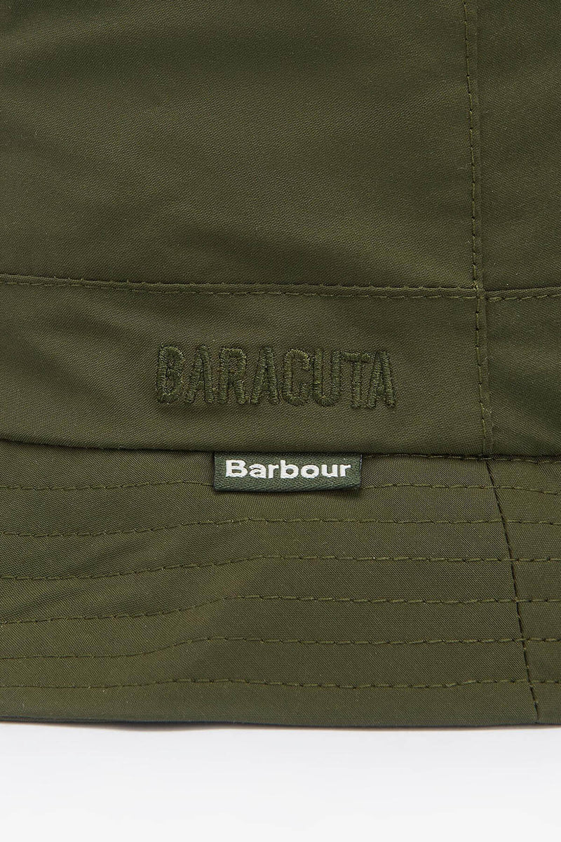 Barbour x Baracuta bucket hat