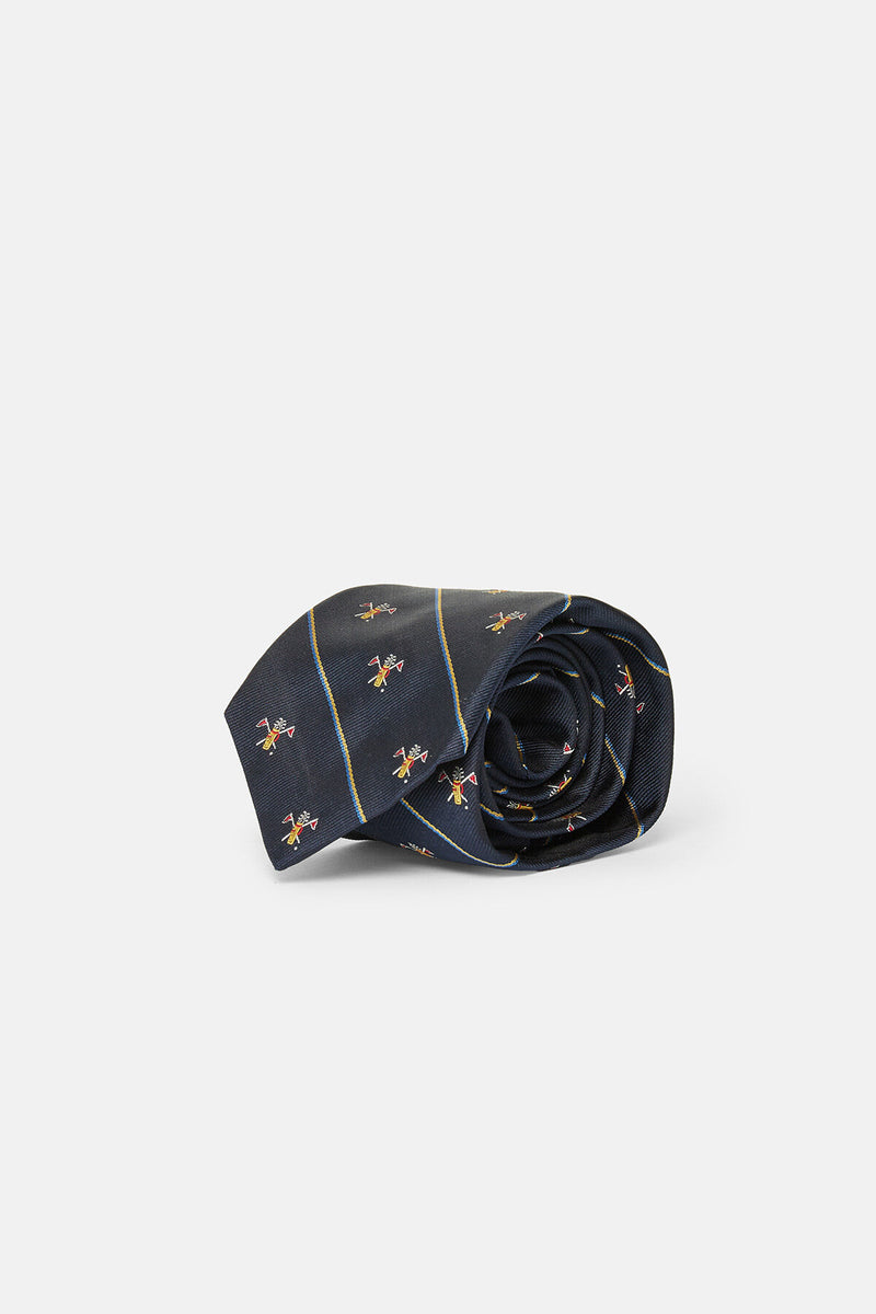 BARACUTA GOLF-THEMED TIE