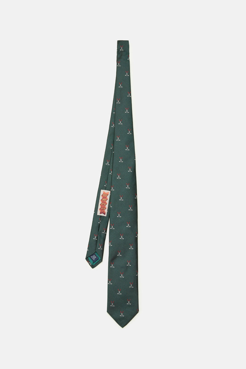 BARACUTA GOLF-THEMED TIE