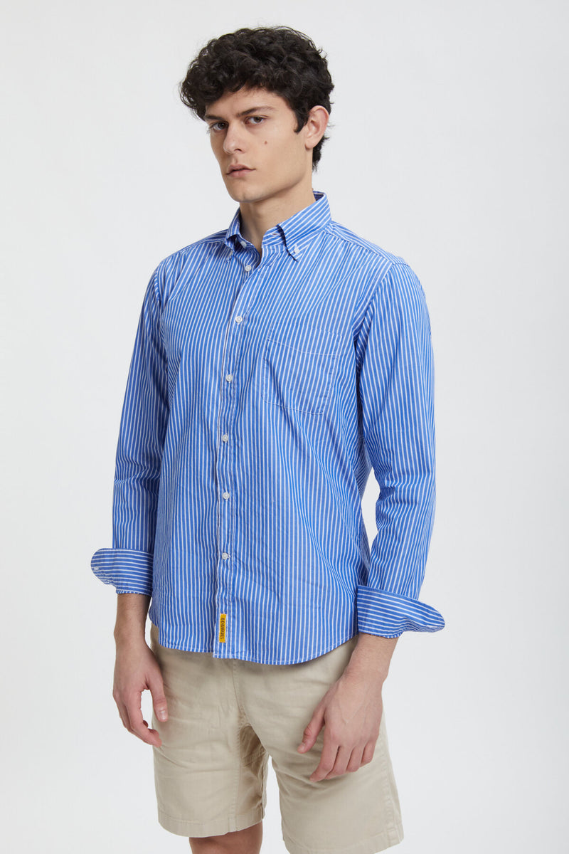 Bradford Striped Linen Blend Shirt