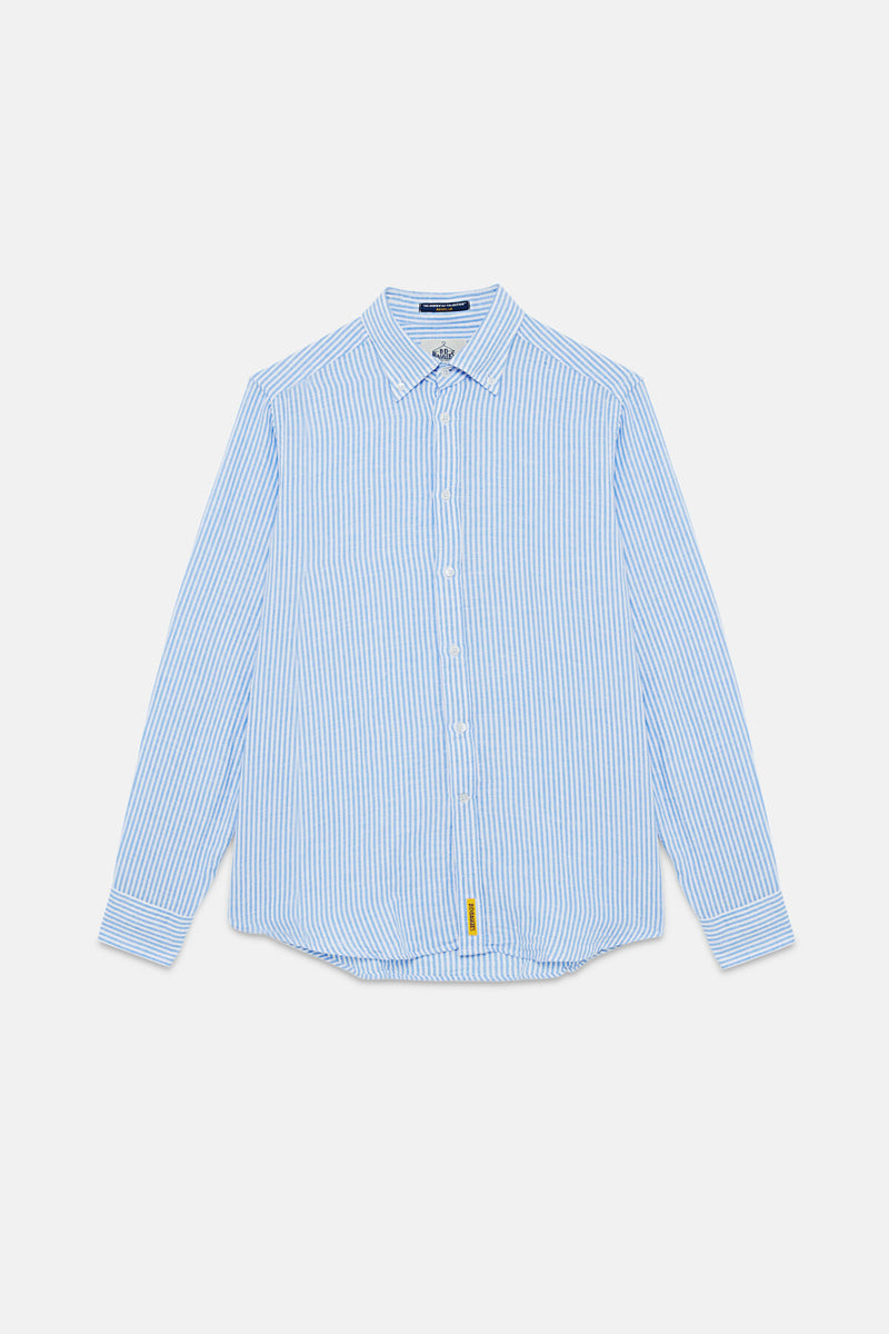 Bradford Striped Linen Blend Shirt