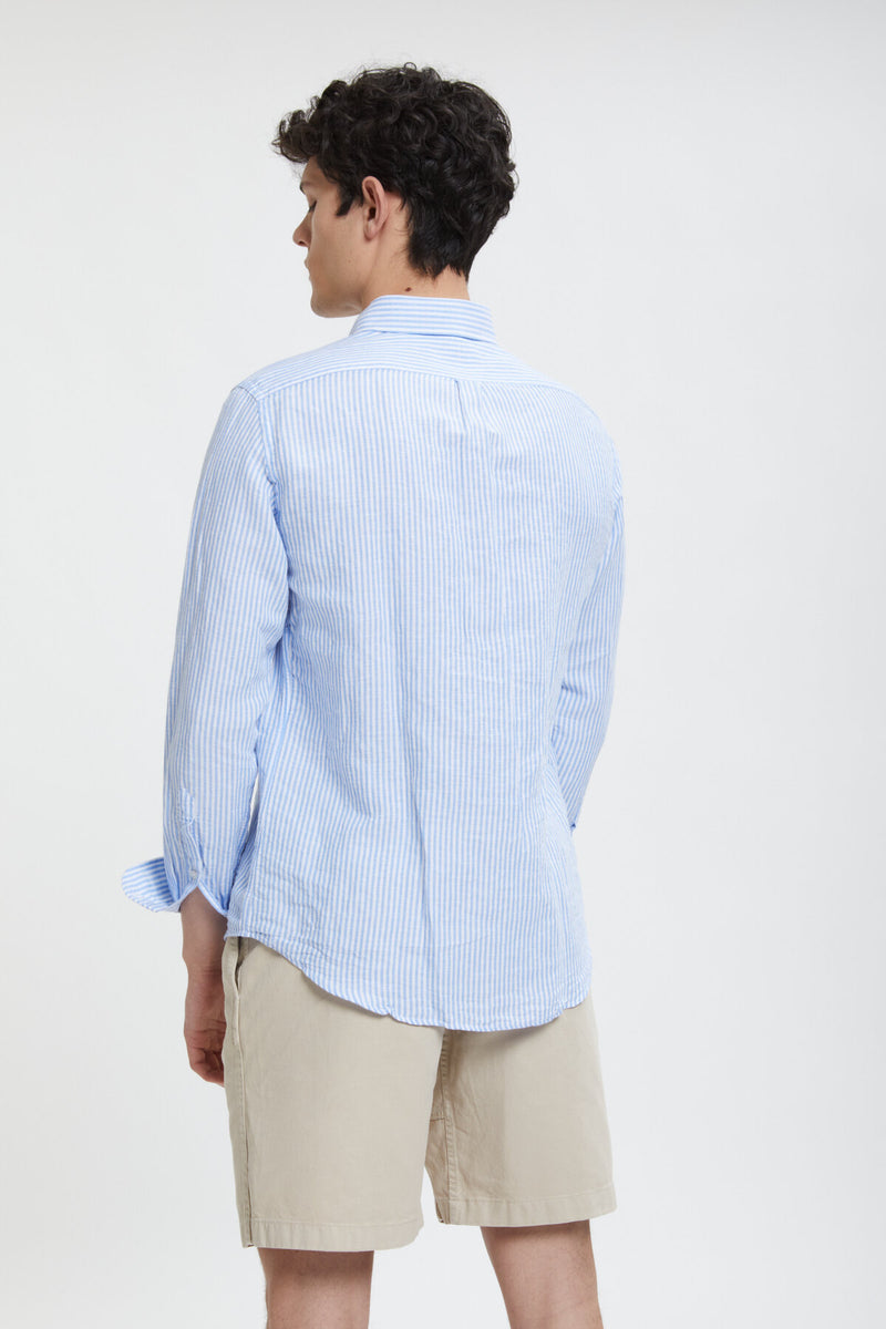 Bradford Striped Linen Blend Shirt