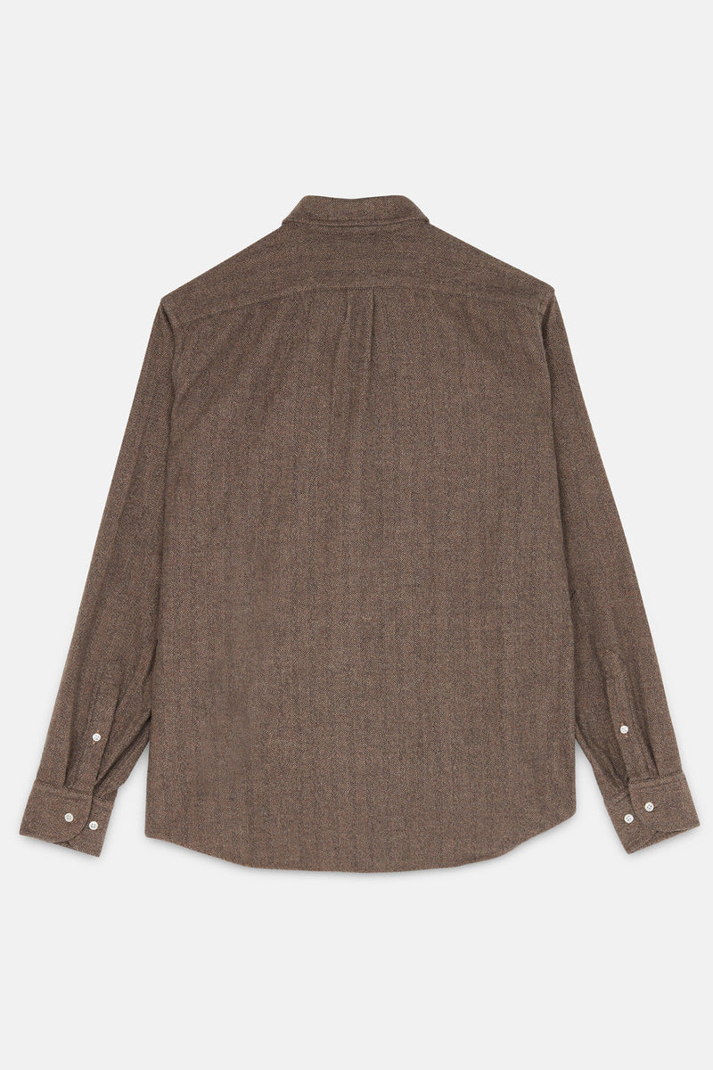 Bradford shirt with herringbone pattern