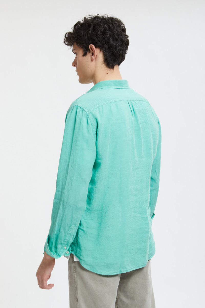 Garment-dyed Linen Shirt