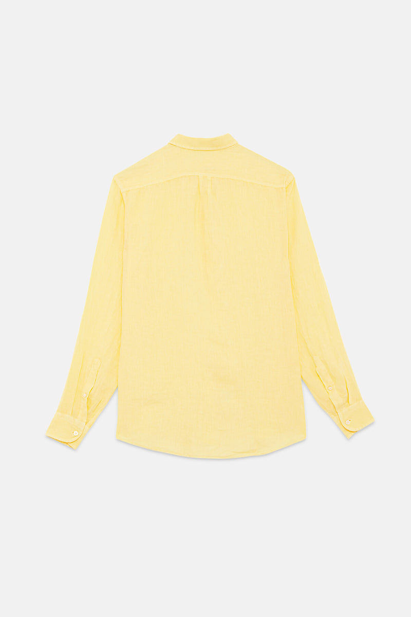 Garment-dyed Linen Shirt