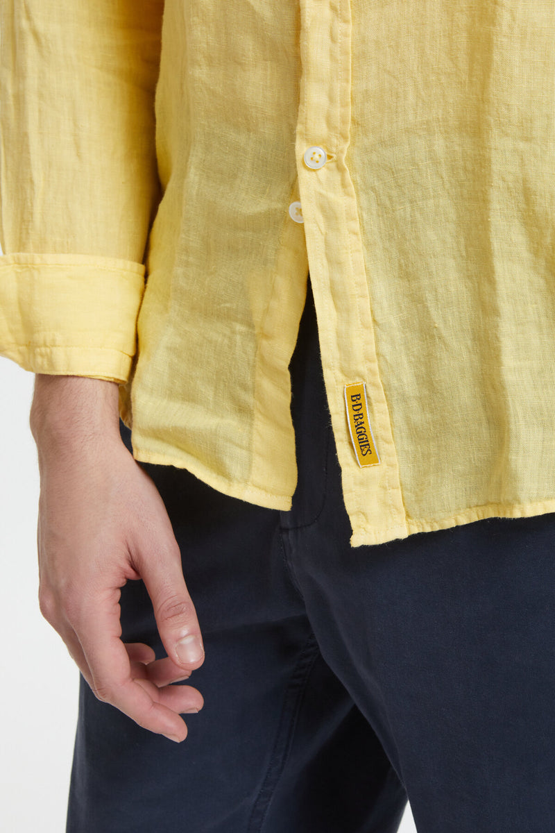 Garment-dyed Linen Shirt