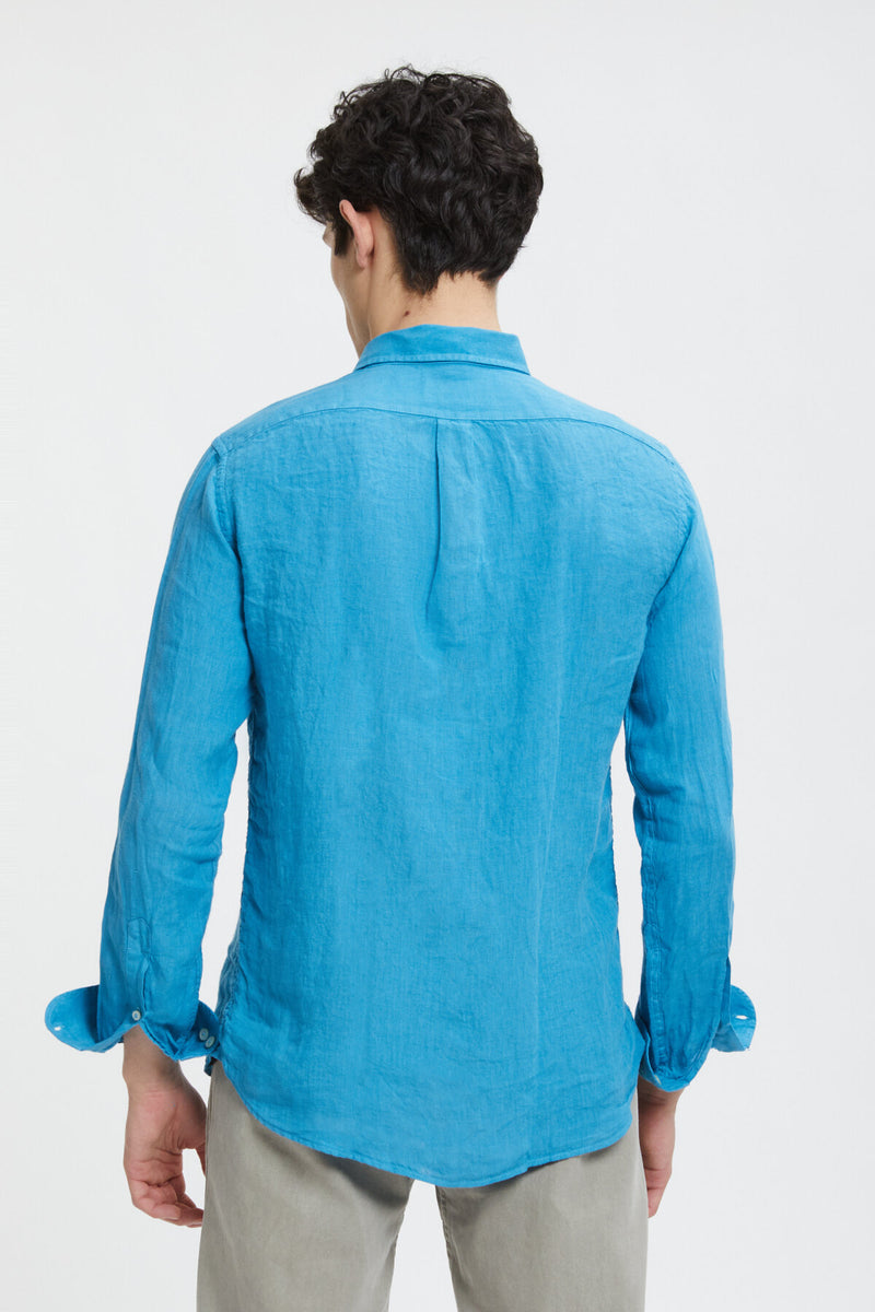 Garment-dyed Linen Shirt