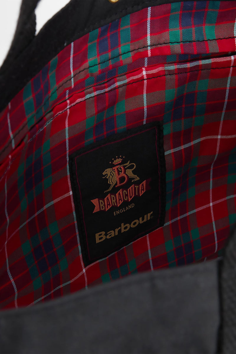 BARBOUR X BARACUTA TOTE BAG