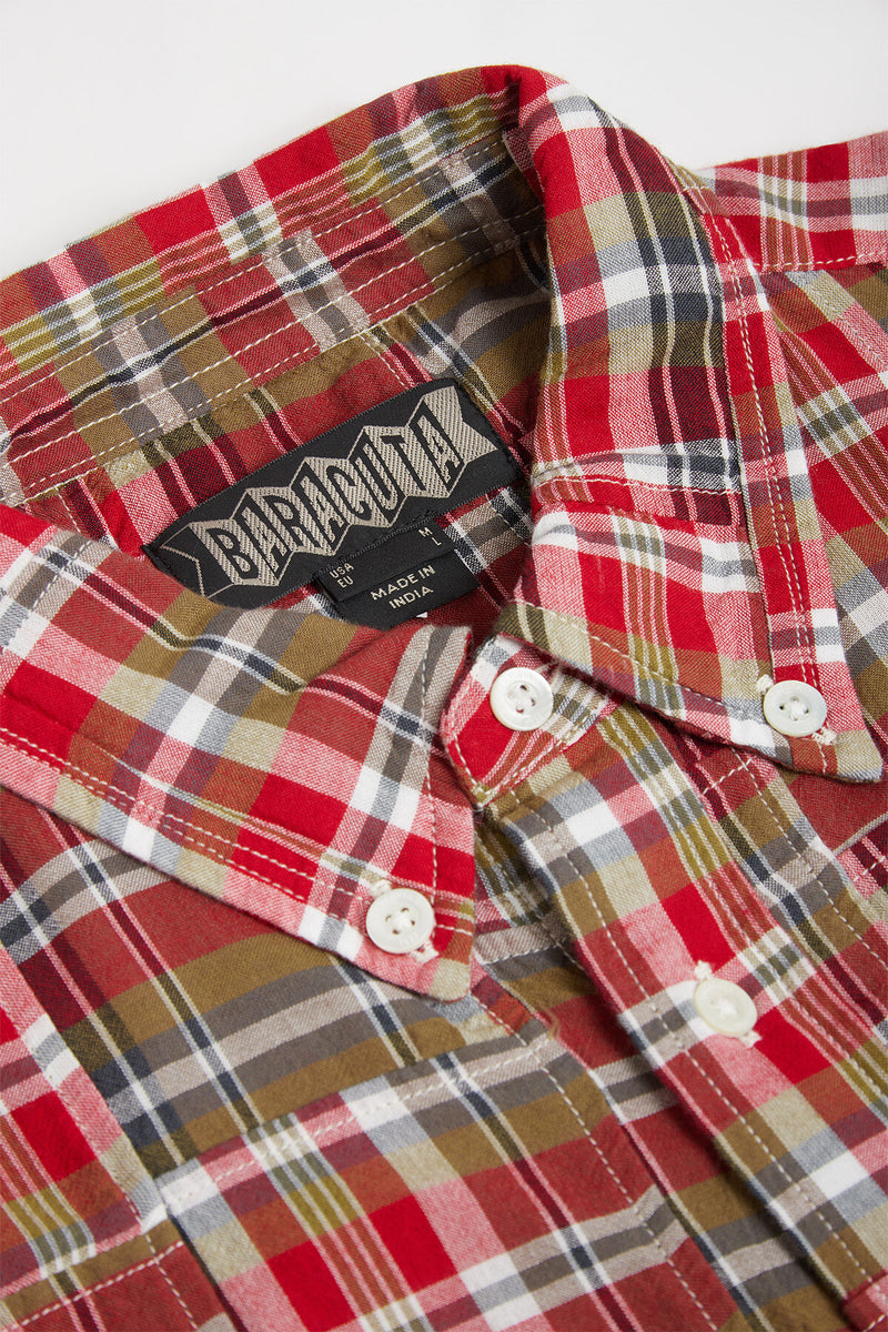 CHECKED BD SHIRT WITH CHEST POCKET