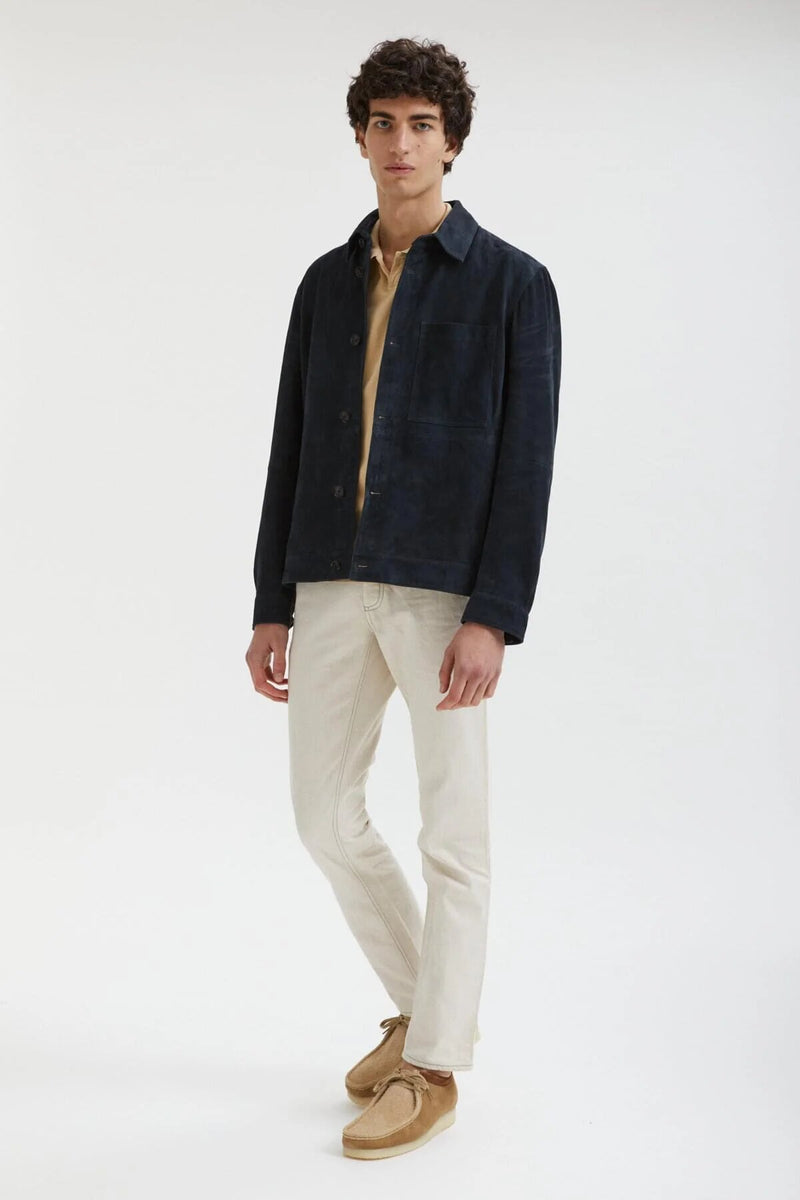 Suede Overshirt