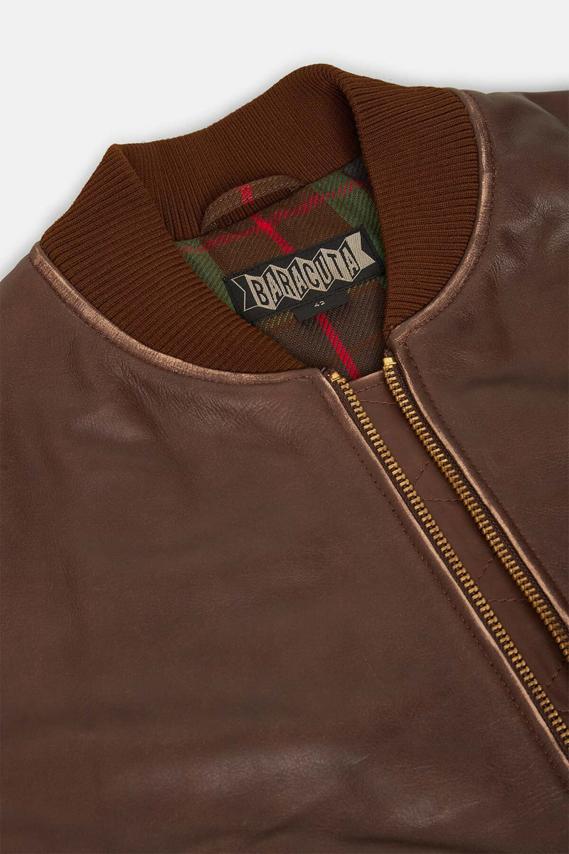 LEATHER FLIGHT JACKET