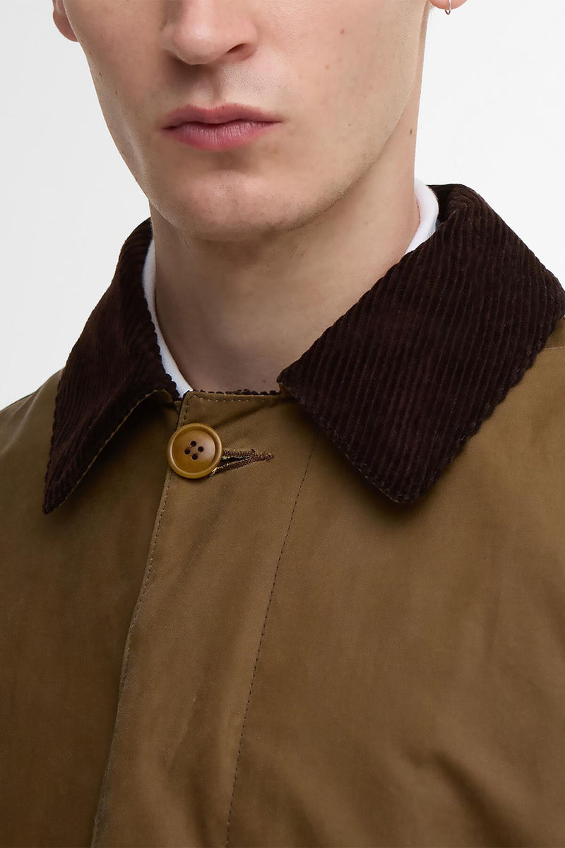 BARBOUR X BARACUTA TYNE WAXED COAT