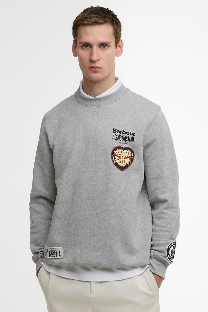 BARBOUR X BARACUTA NORTHERN SWEATSHIRT