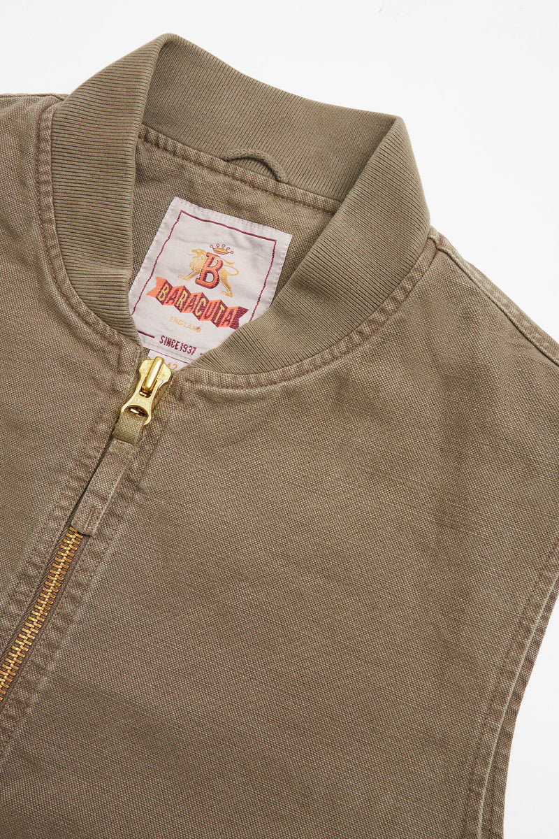 Canvas Garment Dyed Vest