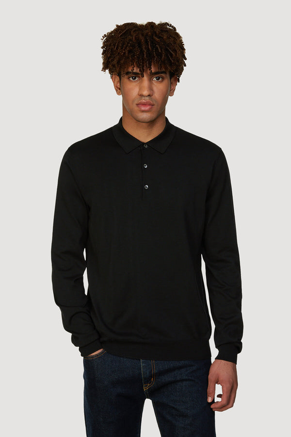 Long Sleeve Polo