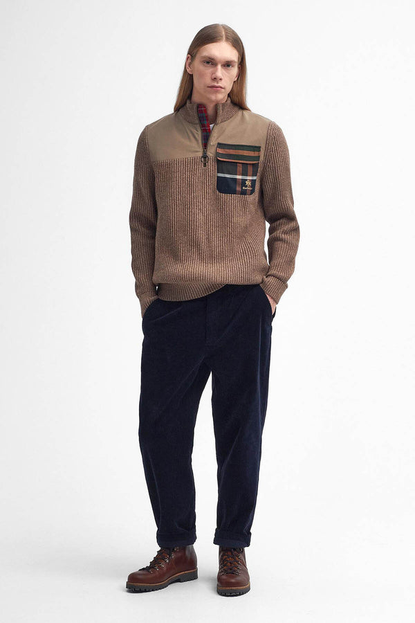 Barbour x Baracuta Miller Half-Zip Jumper