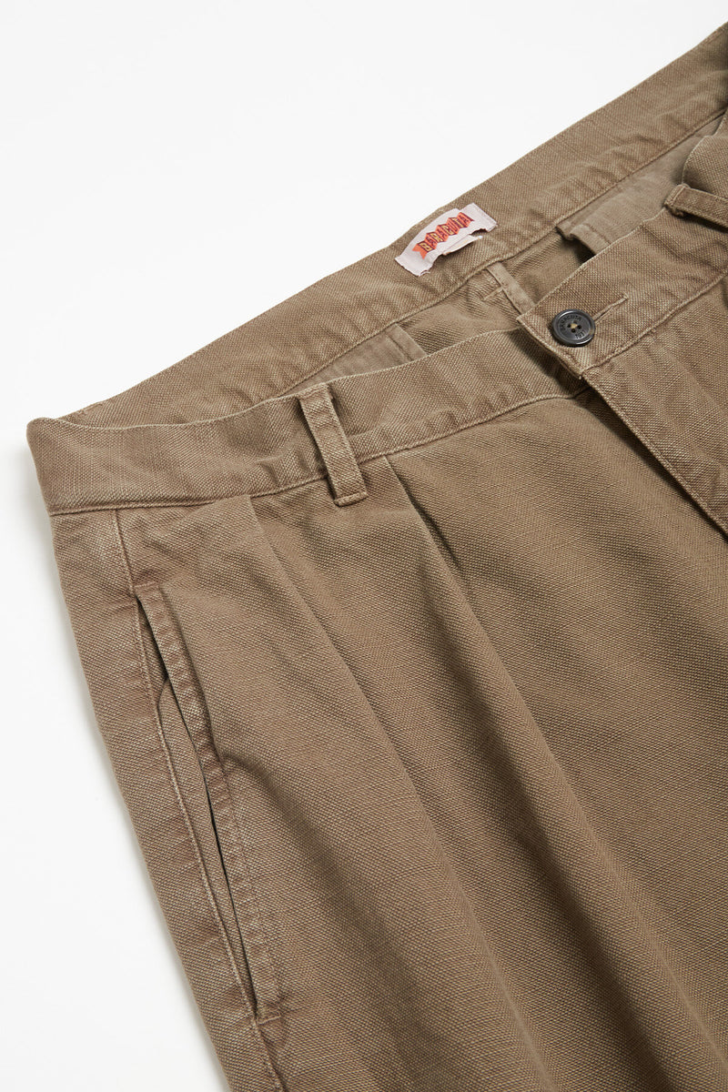 Canvas Garment Dyed Trousers