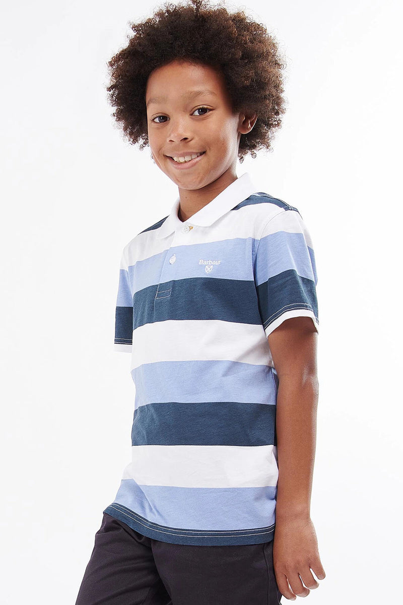 Boys Logan Striped Polo Shirt