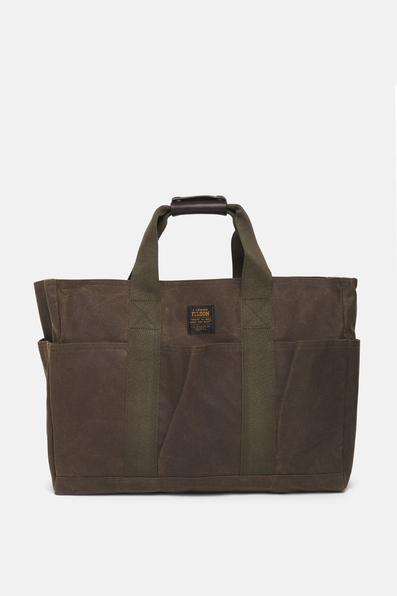 TIN CLOTH OPEN SUPPLY TOTE