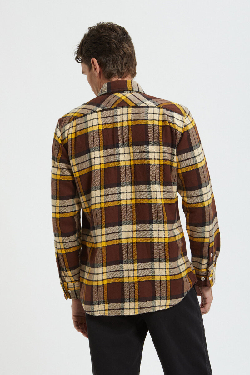 VINTAGE FLANNEL WORK SHIRT