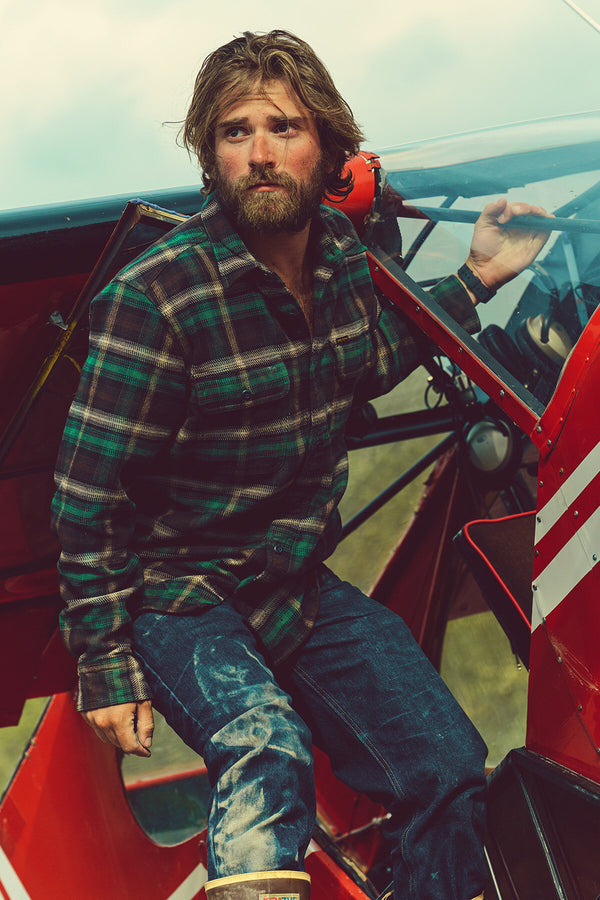 Vintage Flannel Work Shirt