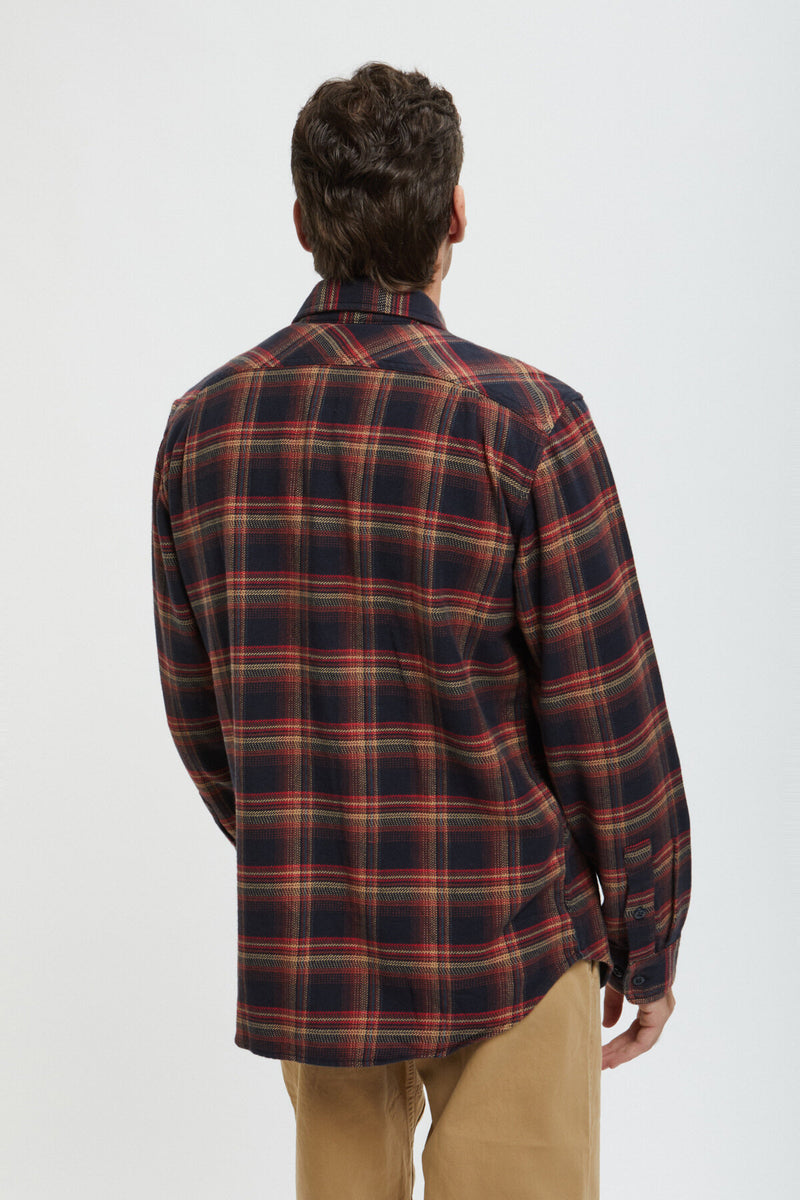 VINTAGE FLANNEL WORK SHIRT