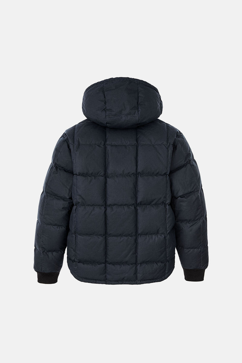 WAXED DOWN JACKET