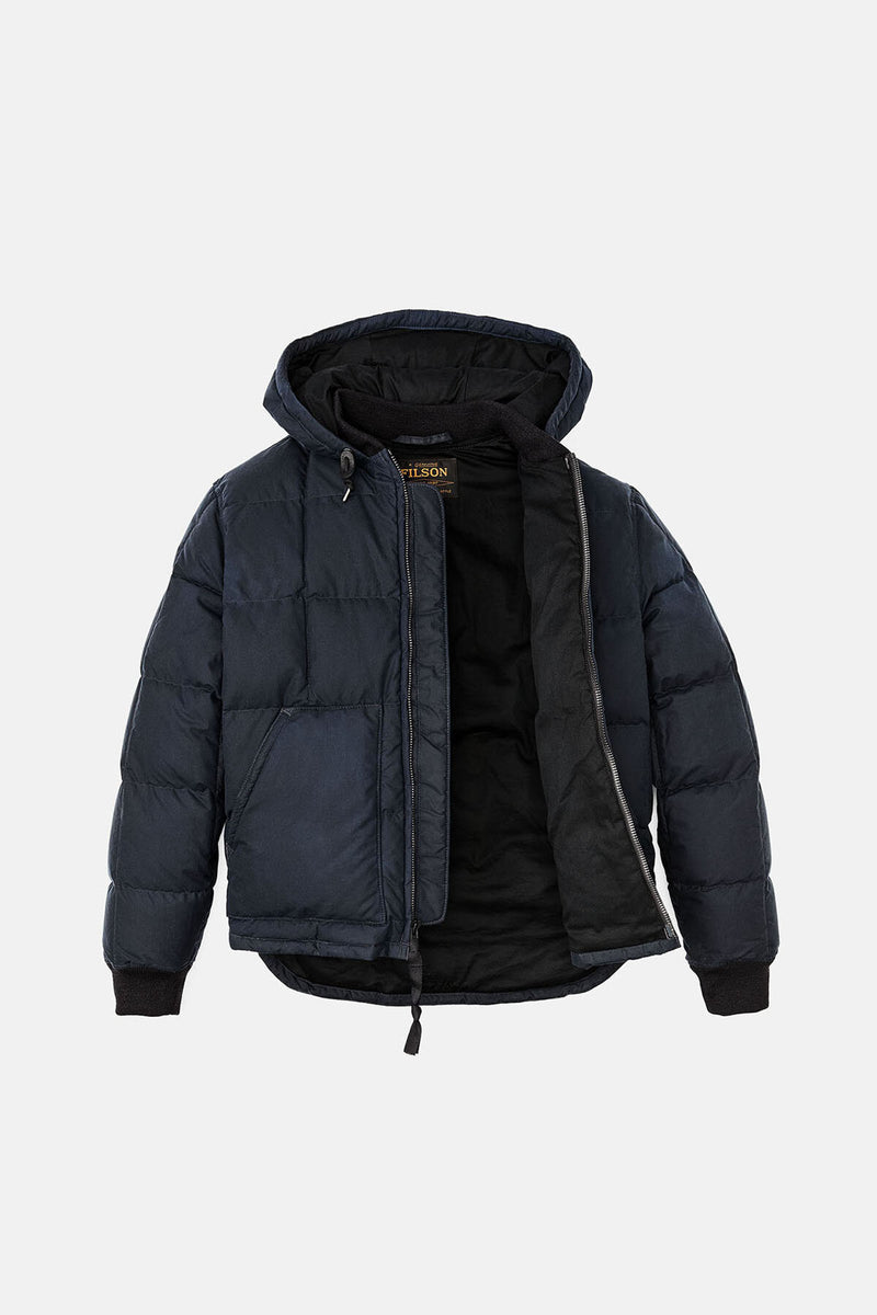 WAXED DOWN JACKET