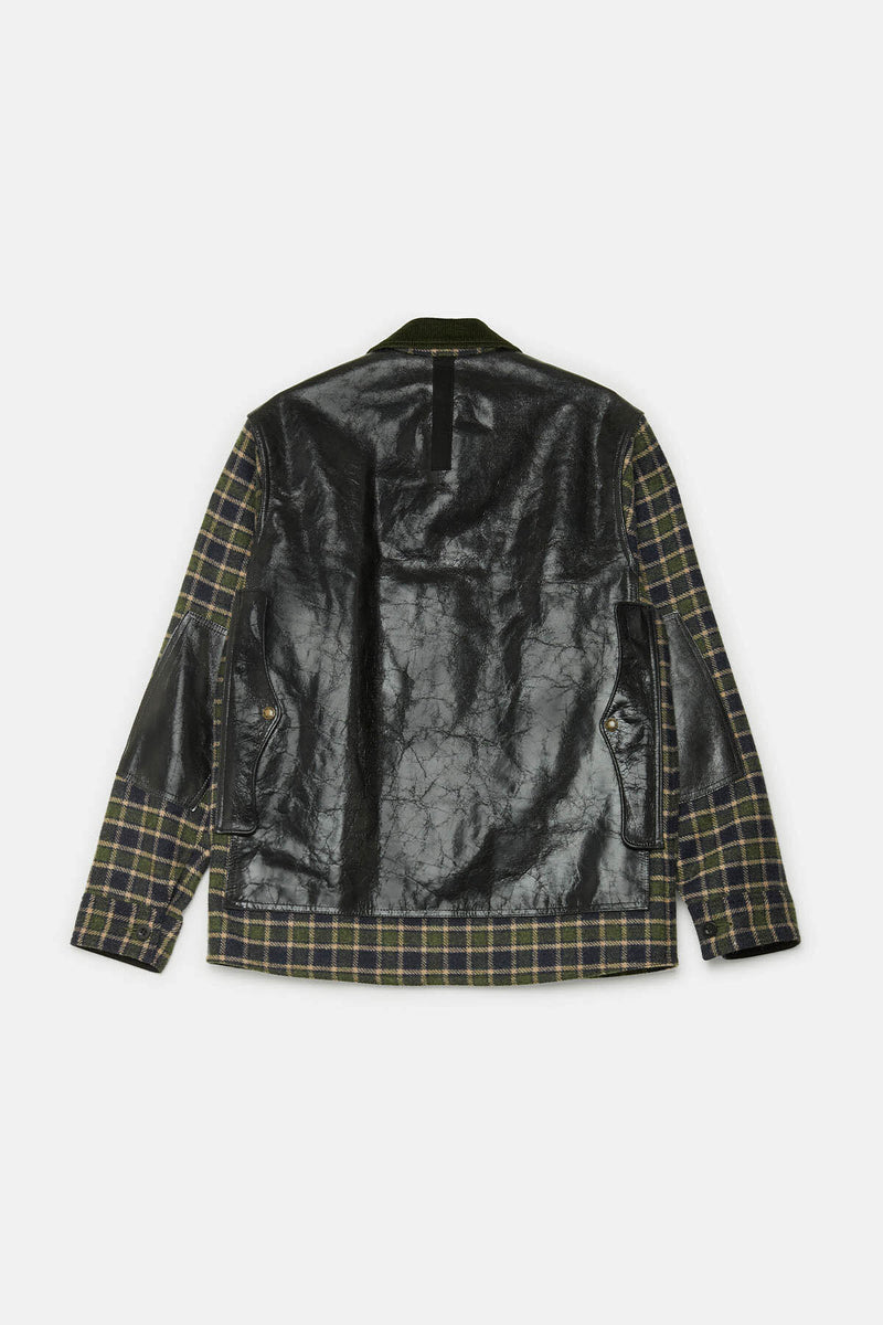 FILSON X JUNYA WATANABE CHECKED WOOL JAC-SHIRT