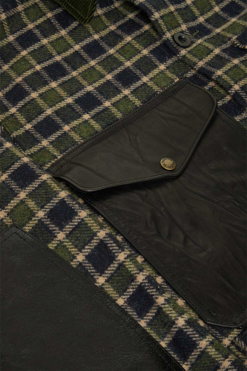 FILSON X JUNYA WATANABE CHECKED WOOL JAC-SHIRT