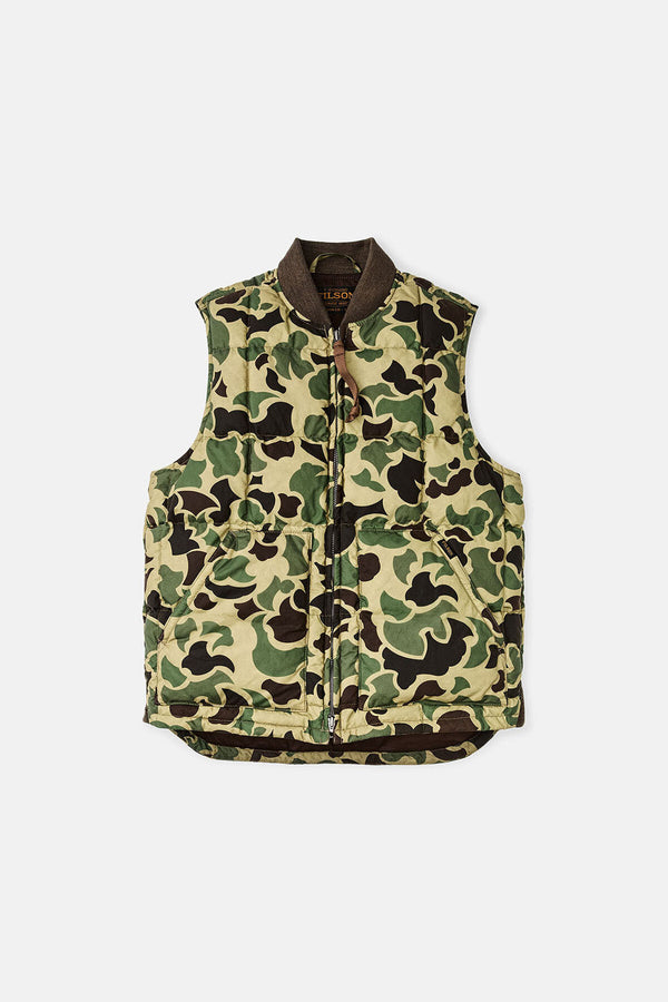 WAXED DOWN VEST