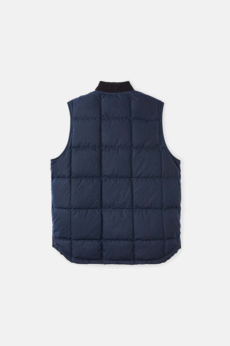 WAXED DOWN VEST