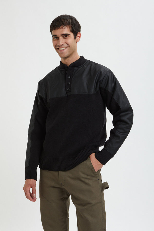 HENLEY GUIDE SWEATER