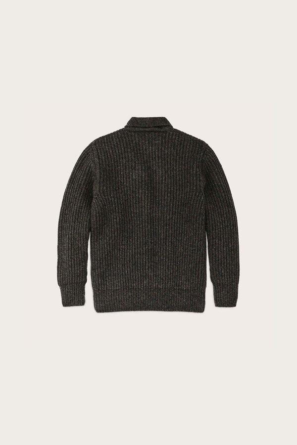 BRISTOL SHAWL NECK SWEATER